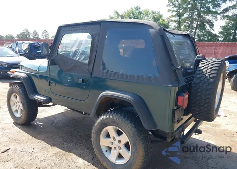 1995 Jeep Wrangler / Yj S/Rio Grande из США, поврежденный, VIN 1J4FY19PXSP200123
